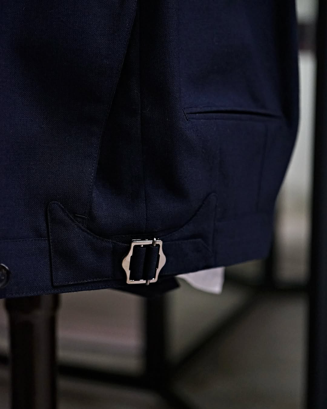 Navy Blue 2-piece Notch Lapel Single-breasted suit